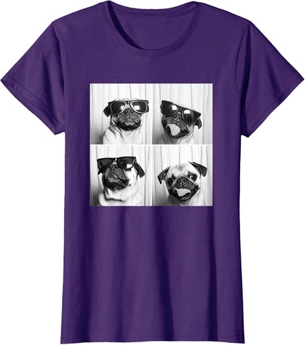 Pug face pet photobooth cool - pug,