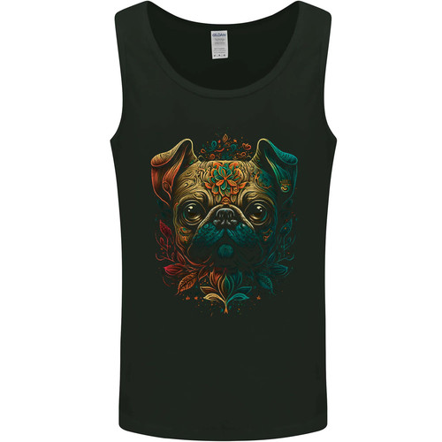 Cool pug dog - a, tank