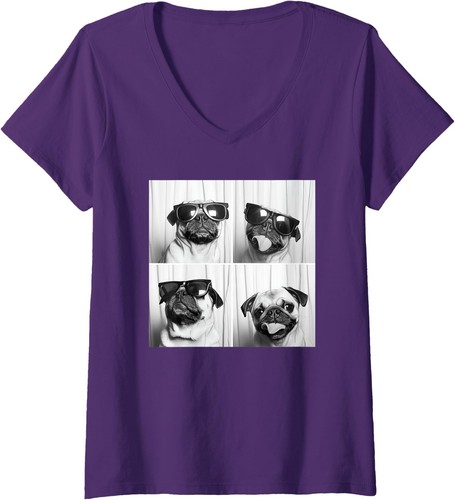 Pug face pet photobooth cool - face,