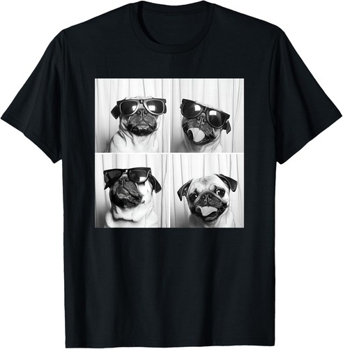 Pug face pet photobooth - pug,