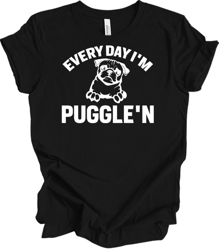 Pug life shirt m not - shirt, i'm