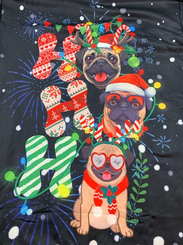 Christmas pugs ho - ho,
